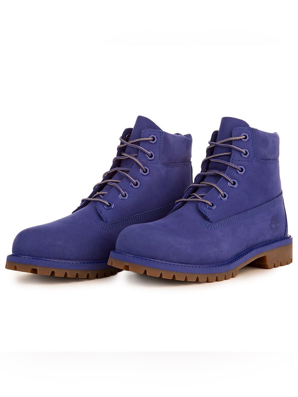 Timberland (GS) 6-INCH PREMIUM WATERPROOF BOOT Kids – Royal Blue Waterbuck - 4.5